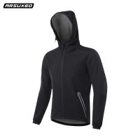 2023 New Fashion version AZOO Cycling Jersey Winter Mens Cycling Jacket Windproof and Warm Mountain Bike Road Bike Cycling Top