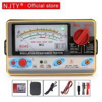 【DT】hot！ NJTY Type Insulation Resistance Tester TY6045 Megohmmeter Voltmeter 100V-250V-500V-1000V Megger Ground