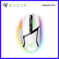 Original Razer Basilisk V3 Pro เมาส์สำหรับเล่นเกมส์ไร้สายที่สามารถปรับแต่งได้กับ Razer HyperScroll Tilisk สำหรับการเล่นเกม