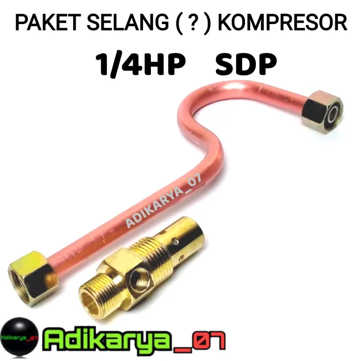 Discharge Pipe B Check Valve Kompresor+selang Tanda Tanya Kompresor 1 ...