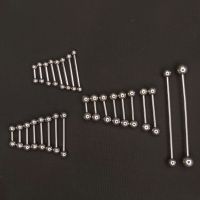 จิวเจาะ ลิ้น หัวนม ร่างกายส่วนอื่นๆ body piercing barbell Ball-Ball1.6mm.