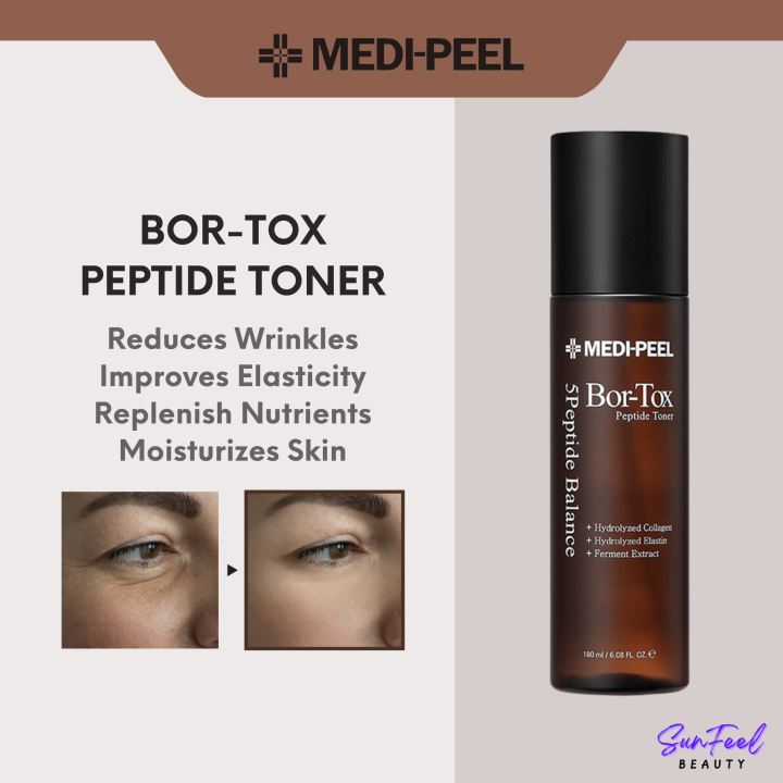 MEDI-PEEL (MEDIPEEL) Bor-Tox Peptide Toner 180ml | Lazada