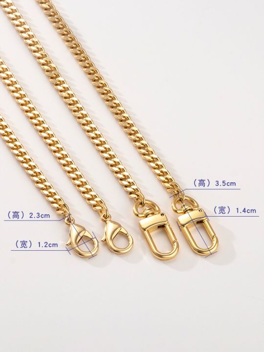 package-for-lv-mahjong-chain-shoulder-belt-fittings-high-grade-not-faded-old-flower-axillary-package-transformation-inclined-shoulder-bag-chain-single-buy