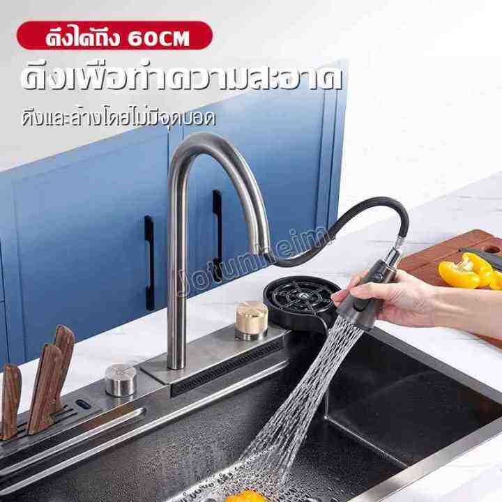 อ่างล้างจาน-ซิงค์ล้างจาน-อ่างล้างจานสแตนเลส-อ่างล้างจานพร้อมที่วางมีด-sink-kitchen-ซิ้งล้างจาน