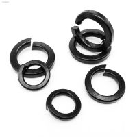 ❇ High Quality GB93 Black 304 A2 Stainless Steel Spring Washer Split Lock Elastic Gasket M1.6 M2 M2.5 M3 M4 M5 M6 M8 M10 M12