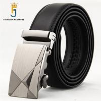 FAJARINA Brand Name Formal 100% Cowhide Genuine Strap Leather Automatic Belts For Men Belts Mens 35Mm Width Accessorie AUTBT001