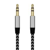 1M Jack 3.5mm Audio Cable Nylon Braid 3.5mm Car AUX Cable Headphone Extension Code For Phone MP3 Car Headset Speaker