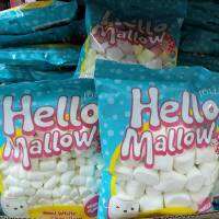 Hello Mallow Marshmallow มาร์ชเมลโลว์ สีขาว มาชเมลโลว์ ขนมปิ้ง camping ขนมเด็ก