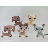 [COD]5ชิ้นล็อต LPS Toy Shop Cat Dog Littlest Shop Kid Toy #990