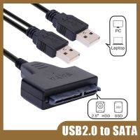 SATA To USB Cable USB2.0 To 2.5 3.5 SATA Computer Hardware Adapter External Converter for 2.5 Inch SSD/HDD Data Transfer