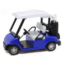 1:20 Scale Garden Electric Pneumatic Golf Cart Die-Cast Alloy Pull Back การคุ้มครองสิ่งแวดล้อมรถรุ่นผู้ใหญ่เด็ก Gift