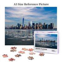 Magnetische Teile - New York Wooden Jigsaw Puzzle 500 Pieces Educational Toy Painting Art Decor Decompression toys 500pcs