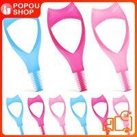 POPOUSHOP เครื่องมือขนตามัลติฟังก์ชั่น 9 ชิ้นเครื่องมือมาสคาร่า Shield Applicator Guards Applicator Guards คู่มือการแต่งหน้า