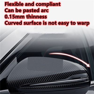 Car 3M Black Reflective Sticker Helmet Motorcycle Car Sticker Invisible Reflective Strip Waterproof Decoration Anti-Scratch