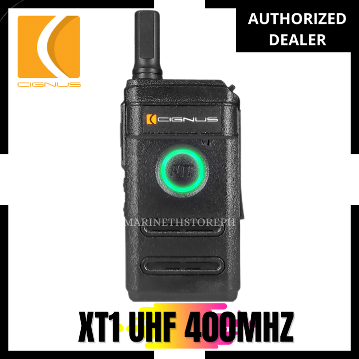 Cignus XT1 UHF XT1 UHF 2 Watts Two Way Radio UHF 350MHZ NTC Type