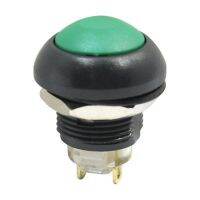 ▣✖ஐ Industrial 12mm DC 36V 2A Momentary Green Push Button Switch 1NO