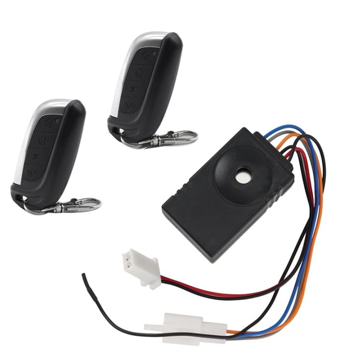 36V-72V Universal Remote Control Electric Scooter Alarm Security System ...