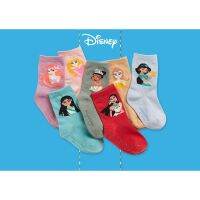 ✅ [2-3Y] babyGap | Disney Princess Socks (7-Pack) ถุงเท้ า เจ้าหญิง ดิสนี่ย์  7 คู่ ในเซต