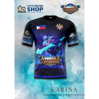 Mobile Legends ML Shirt  - Karina - Excellent Quality Full Sublimation T Shirt