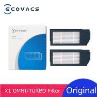 JJJG ไส้กรอง HEPA ล้างได้ ECOVACS ของแท้สำหรับ X1ดีบอทชิ้นส่วนอะไหล่เครื่องดูดฝุ่นหุ่นยนต์เทอร์โบ/เทอร์โบ/T10