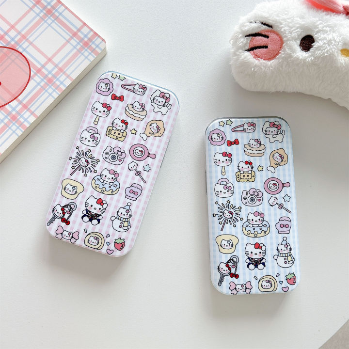 โครงสร้างที่หุ้มรีโมทคอนโทรไร้สายไอโฟนเคสสำหรับ-iphone-14-13-12-11-pro-max-โมเดลน่ารักสีสันสดใสหรูหราสง่างามแนวสตรีทวินเทจวัสดุพลาสติก