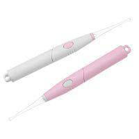 Adult Baby Kids Safe LED Light Luminous Earpick Earwax Remover Detachable Ear Curette Cleaner Tools with Spoon