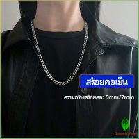 Gw สร้อยคอชาย สร้อยคอเหล็กไทเทเนียม สร้อยคอแฟชั่น    necklace