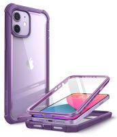 I-Blason Ares SeriesออกแบบสำหรับApple iPhone 12 Mini Case (2020) พรมสองชั้นกันชนใสพร้อมหน้าจอในตัวProtector