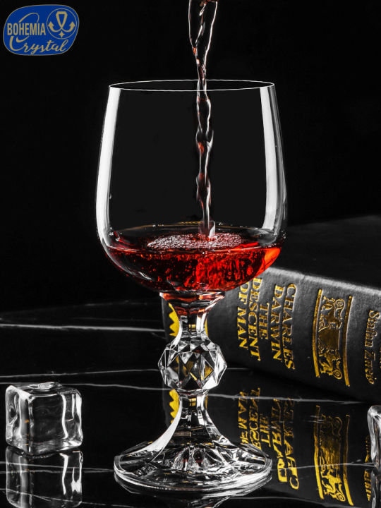 โบฮีเมียนแก้วคริสตัลไร้สารตะกั่วจากเช็กแก้วไวน์แดงถ้วยแชมเปญแก้วเบียร์40149ถ้วยไวน์