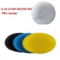 Original 4 pieces filter cartridge for aquarium pre filter SUNSUN EW-604 EW-604B HW-604 HW-604B fish tank filter sponge cotton