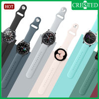 สาย20มม. สำหรับนาฬิกา Samsung Galaxy Watch 6 Classic/6/5 Pro/5/4 Classic/4/3 41Mm/Active 2/Active สำหรับ Amazfit Bip/ Amazfit GTS 2/3/4สำหรับนาฬิกา Huawei GT 3/2 42มม. สายยืดกีฬาซิลิโคน