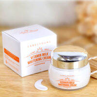 ครีมหน้าสดลาเบลยัง LABEL YOUNG Vitamin milk whitening cream ทาหน้าขาวใส กระจ่างใส 1 กล่องขนาด 55 ml.