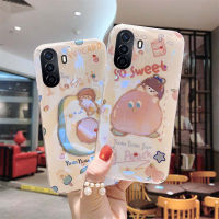 สำหรับ Huawei Nova Y71 Y70 แสงสีฟ้าเคสมือถือซิลิโคนนิ่มรูปการ์ตูนน่ารักป้องกันการตกสำหรับ Huawei Nova Y71 Y70 ฝาหลัง