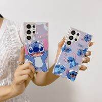 เคสนิ่มลายการ์ตูนน่ารักสำหรับ Samsung Galaxy S23Plus S23ฝาครอบป้องกัน IMD เลเซอร์ S22Ultra S22พิเศษพร้อมจี้