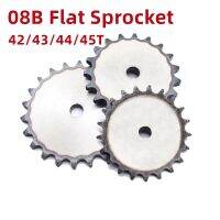 【YF】 1pcs 08B Flat Chain Sprocket 42/43/44/45 Teeth A3 Steel Pitch 12.7mm Piece Industrial Drive