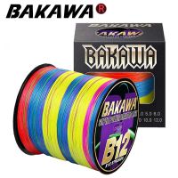 【LZ】♘✓☌  Bakawa 8 trançado linha de pesca 12 fios multifilamento mar fiação super forte pe carpa fio suave água salgada acessórios