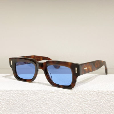 ARES Thick Acetate Sunglasses Original Handmade Designer nd Solar Glasses Women Men Fashion Tortoise Classical Eyeglasses