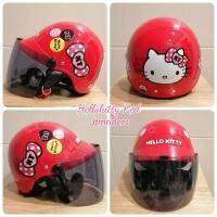 หมวกกัน​น็อค​ Hello Kitty เด็กครึ่งใบ ลิขสิทธิ์แท้ 100% By JTMRIDERS