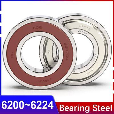 High Quality Bearings 6200 6201 6202 6203 6204 6205 6206 6224 ZZ DDU High Speed Bearings Japan NSK Imported 45x85x19mm Bearing