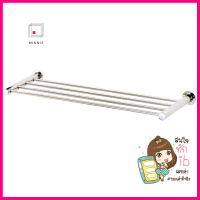 ชั้นวางพร้อมราว WS TS-515S-60 60 ซม. สเตนเลสTOWEL SHELF WS TS-515S-60 60CM STAINLESS STEEL **คุ้มที่สุดแล้วจ้า**