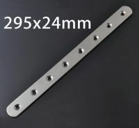 ❃♤ 2 Pieces 295x24mm Stainless Steel Angle Plate Corner Bracket Thinckness 4mm