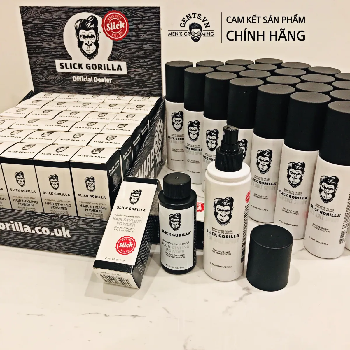 Shop Slick Gorilla Hair Styling Powder 20g | Salons Direct
