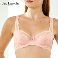 Guy Laroche Lingerie เสือชั้นใน กีลาโรช Demi Bra บราลูกไม้ มีโครง ไม่เสริมฟองน้ำ Soft Pad Bra รุ่น GB7U99