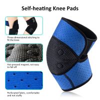 【hot】！ 2pcs Self-heating Knee Hot Pressure Magnetic Warm Brace Support Straps