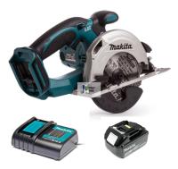 Makita DSS501Z เลื่อยวงเดือนไร้สาย 5นิ้ว ตัดไม้ แบตตารี่ 18V 3Ah x 1 ก้อน พร้อมแท่นชาร์ต DC18SD