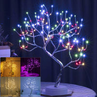 Touch Switch LED Tabletop Tree Light LED Tabletop Tree Light USB Battery Operated LED Tabletop Bonsai Tree Light Christmas Lamp