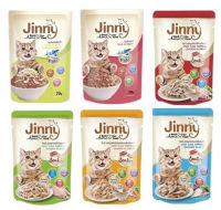 จินนี่ Jinny อาหารเปียกแมว ขนาด 70 กรัม 12ซอง