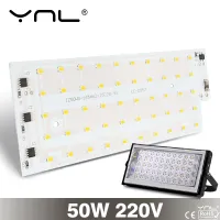 หลอดไฟ Led 50W สมาร์ท IC Floodlight SMD 2835ชิป220V กลางแจ้งเวลาให้บริการนาน DIY หลอดไฟ LED โคมไฟน้ำท่วมไฟสปอตไลท์แสง