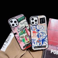 【On Clearance】casetify เคสโทรศัพท์ซิลิโคน TPU นิ่ม แบบใส ลายกราฟฟิตี้ สําหรับ For iPhone 7 8 Plus 7+ 8+ X XS XR 11 11Pro 12 Mini Pro 12Pro Max XSMax SE 2020