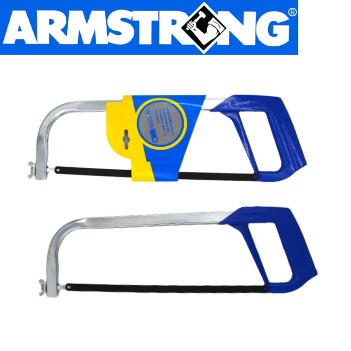 ARMSTRONG Seiko hacksaw frame saw （pvc）BLUE bow multifunctional household  manual metal cutting tool small hacksaw saw blade | Lazada PH
